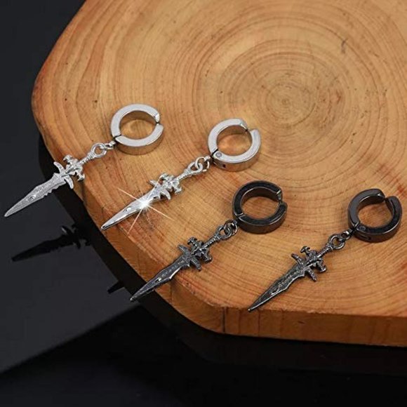 Gothic Punk Non Pierced Dagger - Picture 6 of 7